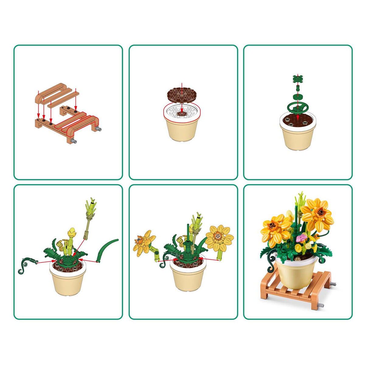 Max Bricks Pot Planting