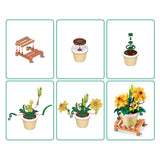 Zuru max premium garden pot plants - construction play set in surprise ball