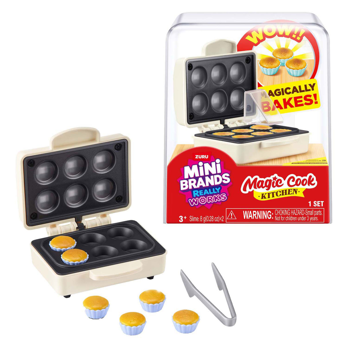 Zuru Mini Brands Cook Kitchen Cupcake Iron