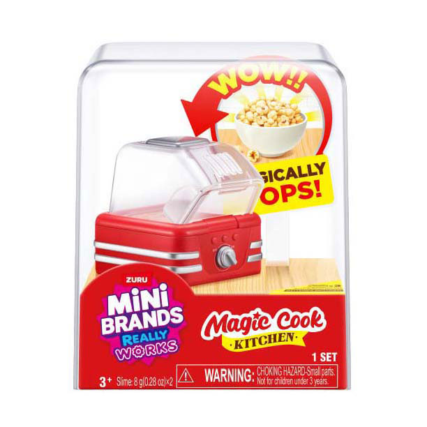 Zuru Mini Brands Cook Kitchen Popcorn Maker