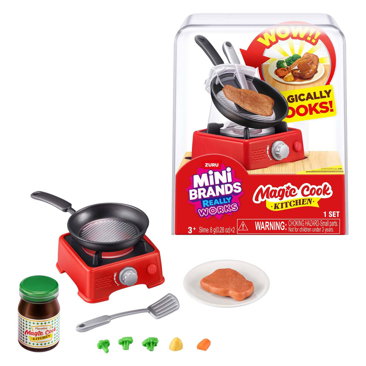 Zuru Mini Brands Cook Kitchen Frying Pan