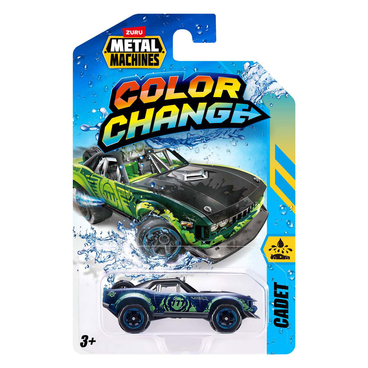 Zuru colour changing metal car