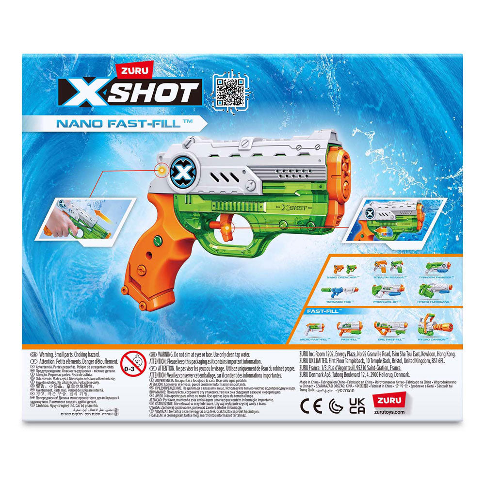 Zuru x-shot water warfare water pistol