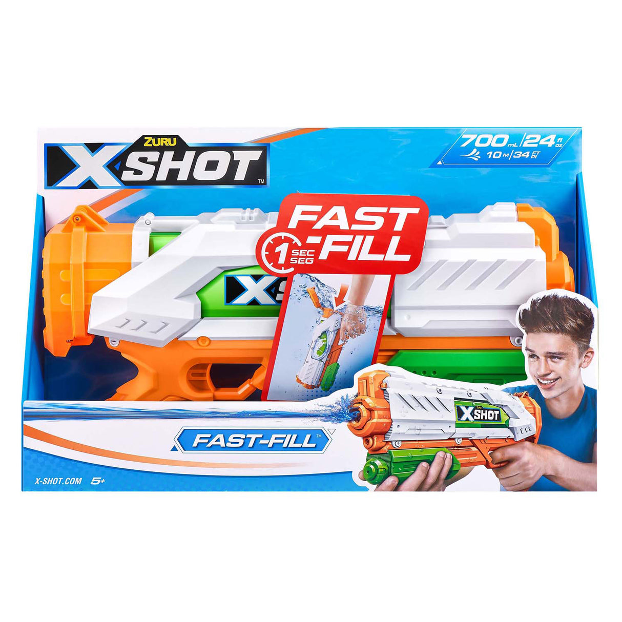 Zuru x-shot fast fill water pistol