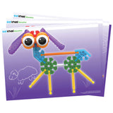 K'nex kid group set in storage box, 131dlg.