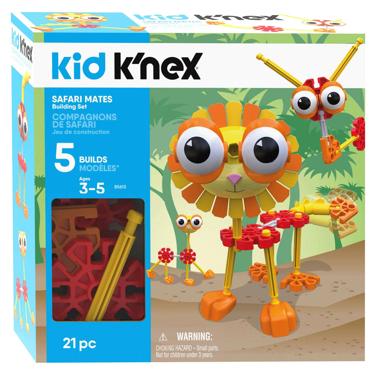 K'nex kid bouwset - safari mates