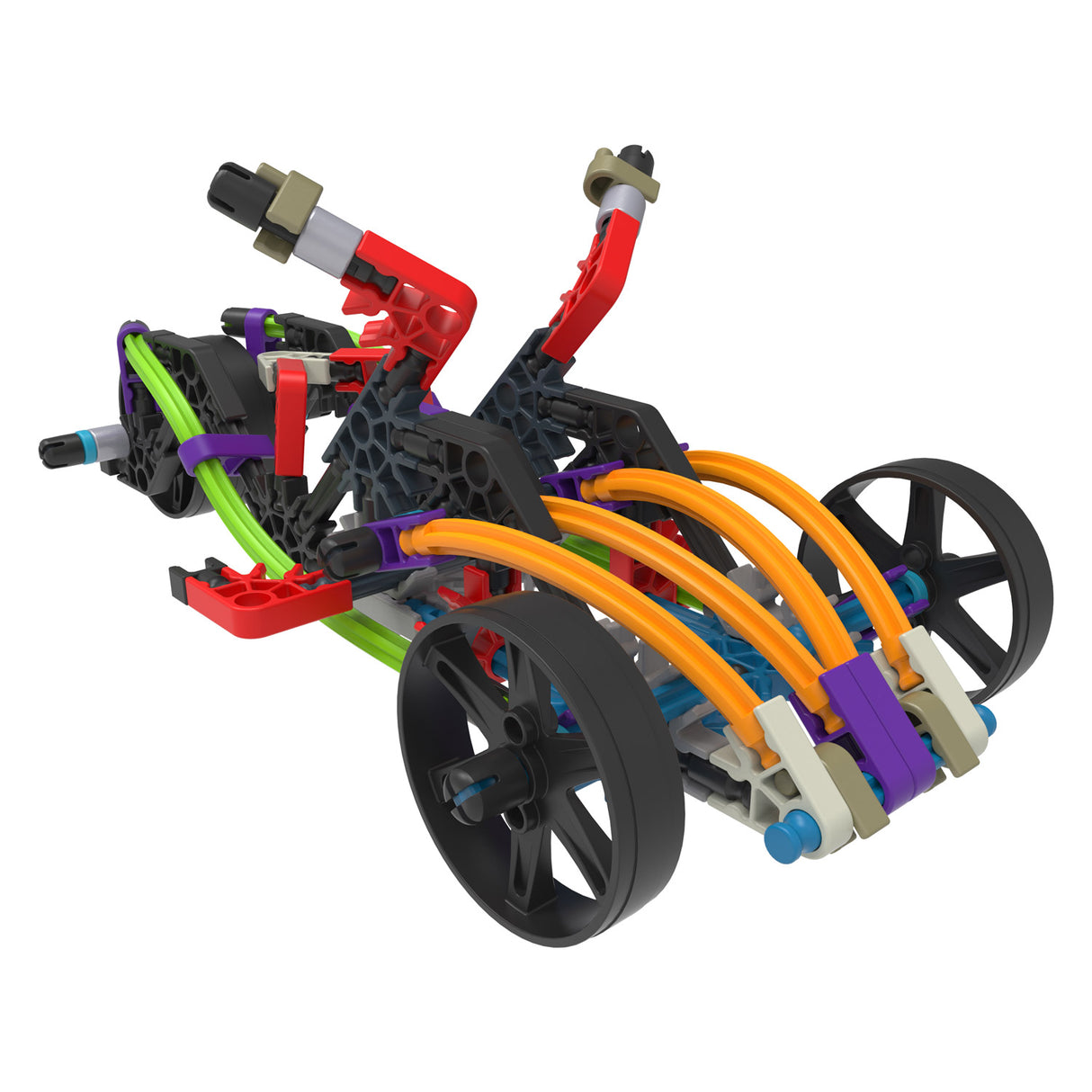 K'nex Bouwset Wheels 30 models, 500dlg.