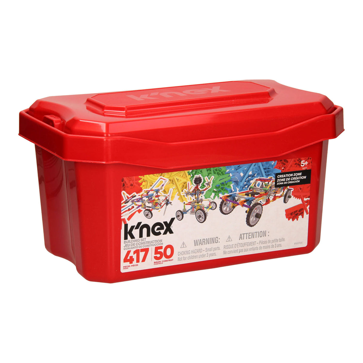 K'nex Bouwset Creation Zone 50 models, 417dlg.