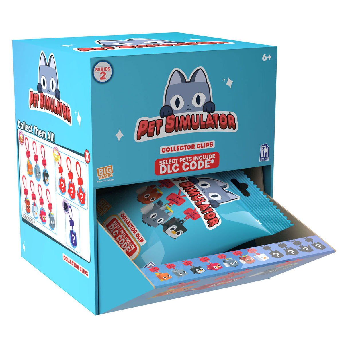 Boti Pet Simulator Series 2 7,5 cm Blind Collector Clip