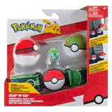 Boti Clip 'N' Go Poke Ball se sadou Play Belt, 4DLG.