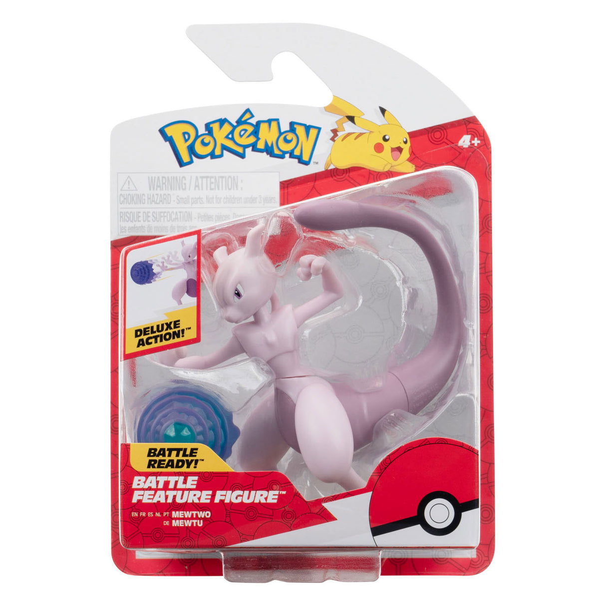 Boti pokémon battle feature figure - mewtwo