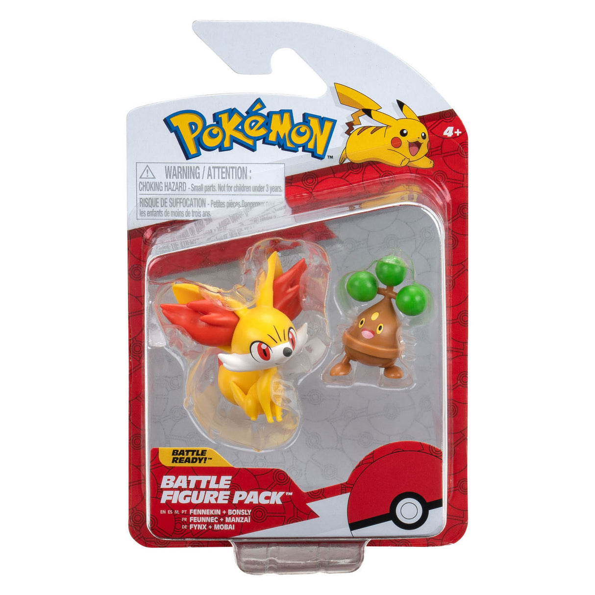 Boti Pokémon Battle Figures - Fennekin Bossly, 2.