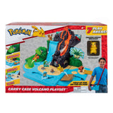 Boti ta -way koffert vulkan med pikachu play set