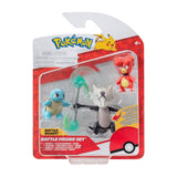 Boti Pokémon Batte Figure Set - Magby, Alolan, Marow, 3..