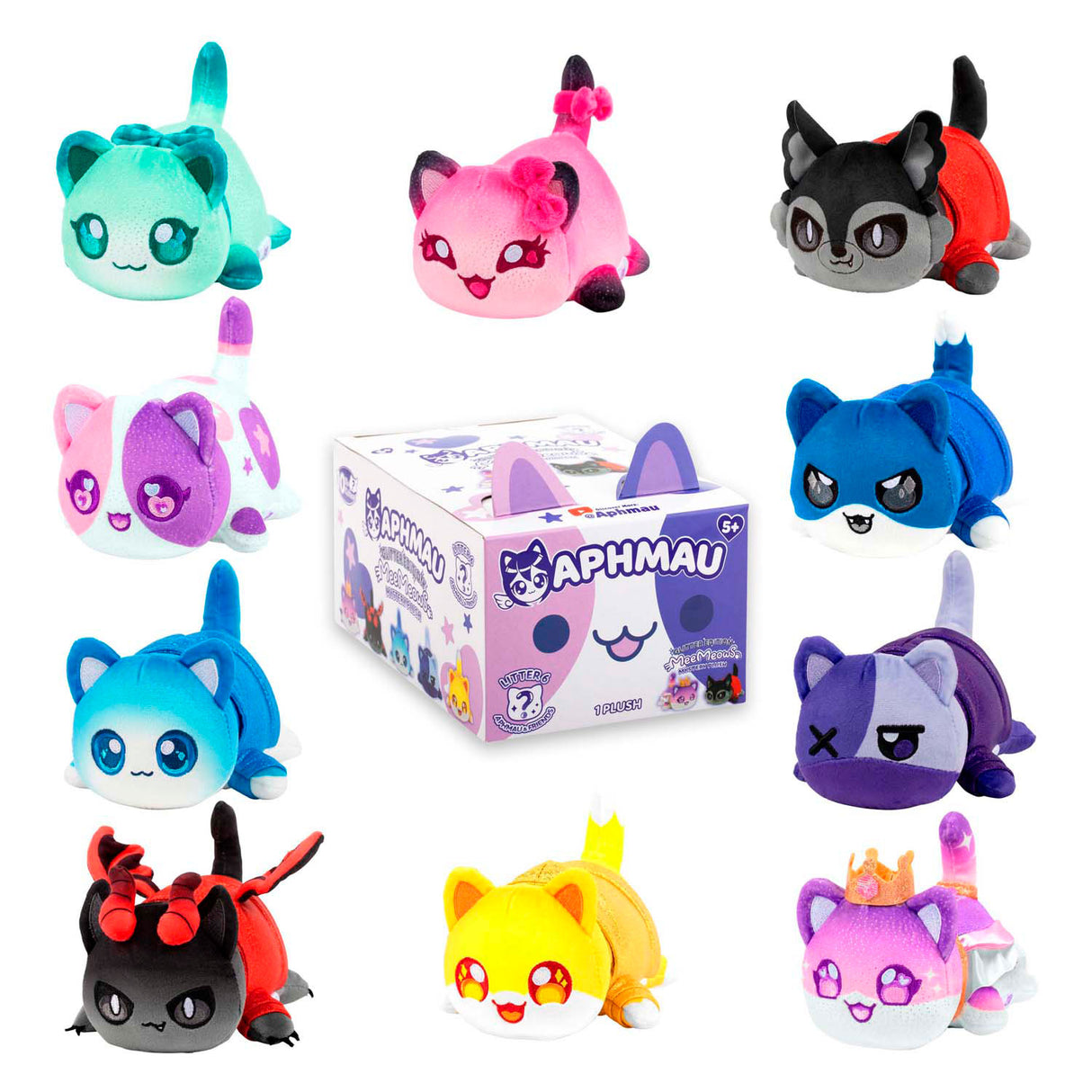 Boti Aphmau Mystery Meemeow Plush Aphmau and Friends 15 cm