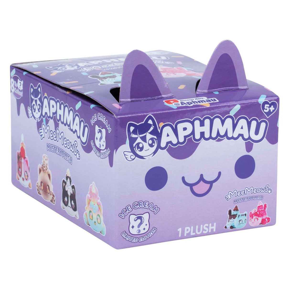 Aphmau mystery meemeow plyšová zmrzlina 15 cm | 9 kusů