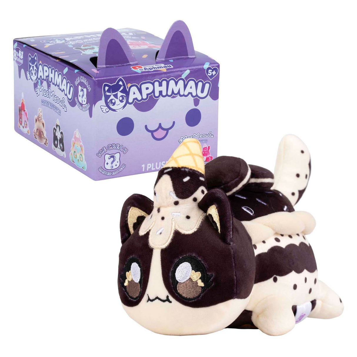 Aphmau mystery meemeow plyšová zmrzlina 15 cm | 9 kusů