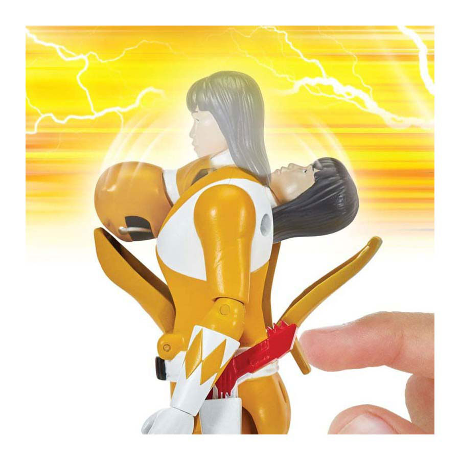 Boti Power Rangers auto morphin ranger giallo