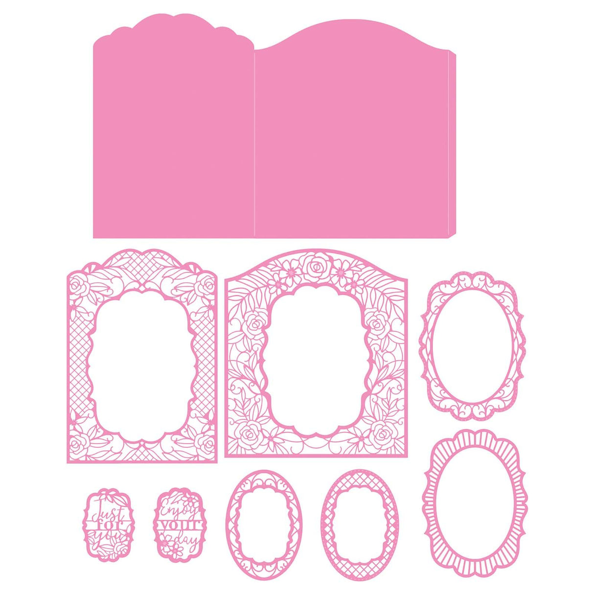 Tonic studios • dimensions dome card die set garden trellis