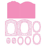 Tonic studios • dimensions dome card die set garden trellis