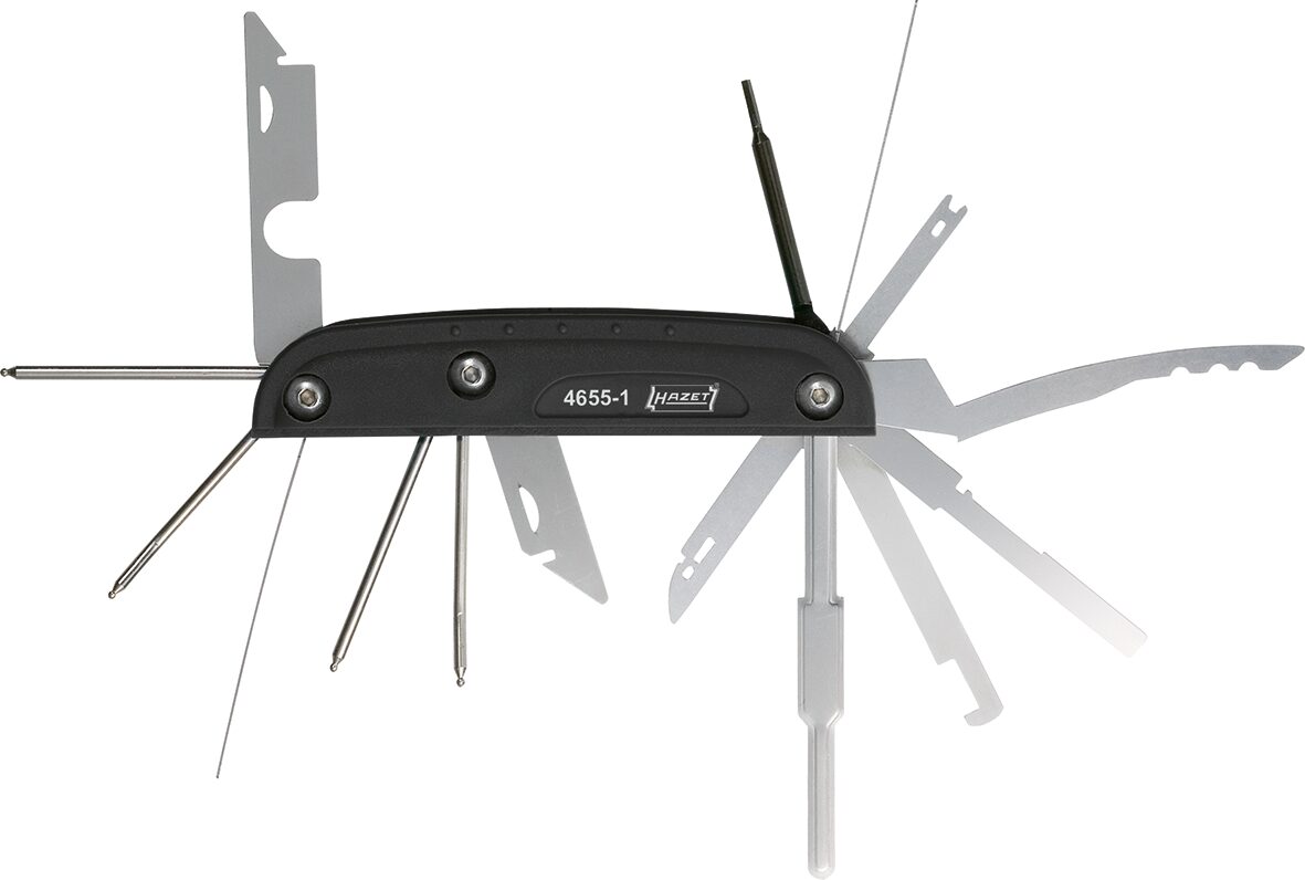 Hazet disassembly installation bracket set disassembly tool for radi 140x58x50