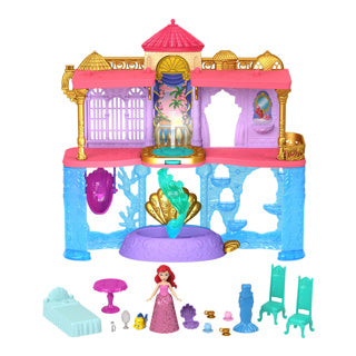 Mattel Disney Princess Ariel Deluxe Castle | 2 kpl