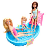 Barbie swimming pool with doll