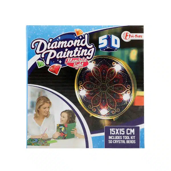 Diamond Molerei Lamp Mandala