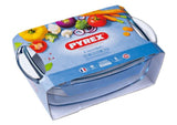Pyrex schaal met deksel 4,3+2,2l