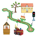 Spectron Peppa Pig girando - conjunto de trem clickety clack