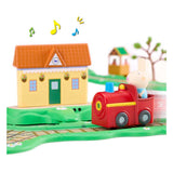 Peppa whizz around clickety clack train set