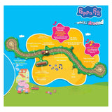 Peppa whizz around clickety clack train set