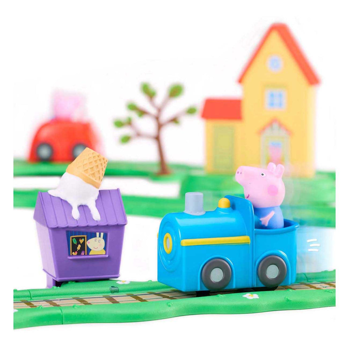 Spectron peppa pig whizz around - peppa's rondweg door de stad speelset