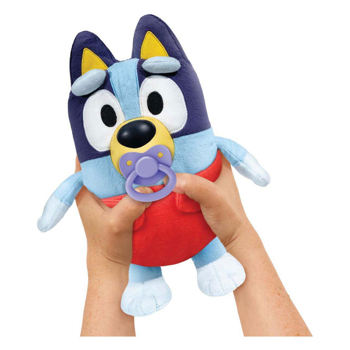 Bluey plush interactive cuddle and care baby