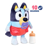 Bluey plush interactive cuddle and care baby