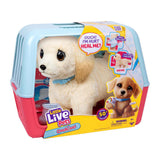 Spectron petits animaux vivants ouchies chiot cooper - peluche interactive