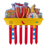Spectron hot dog drop stick catching game with sound effects