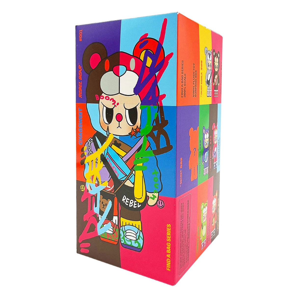 Spectron Pop Cuppo - Rebel Bear Bag Movable Collectible Figures