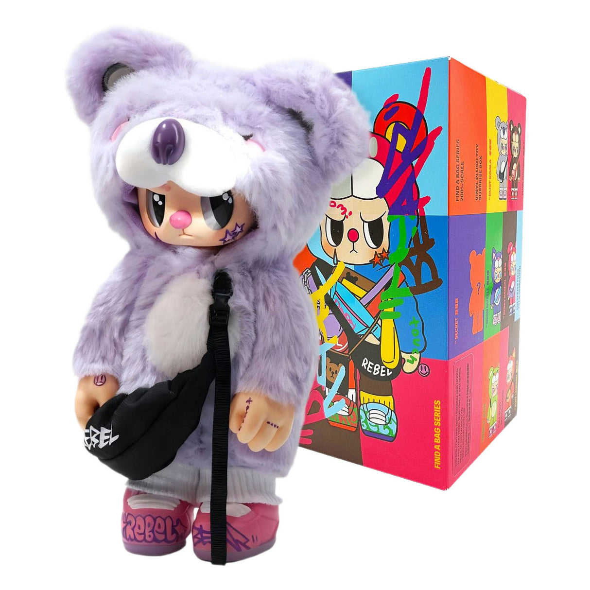 Spectron Pop Cuppo - Rebel Bear Bag Movable Collectible Figures