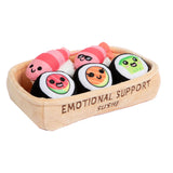 Spectron emotional support sushi plushies - 6pc.
