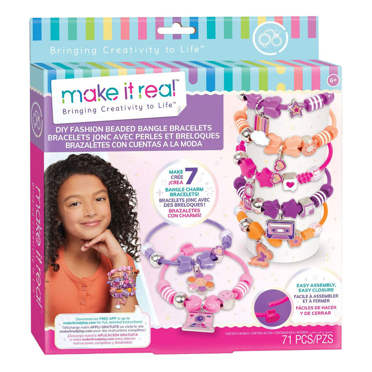 Spectron make it real - make your own charm bracelets - 7 pcs.