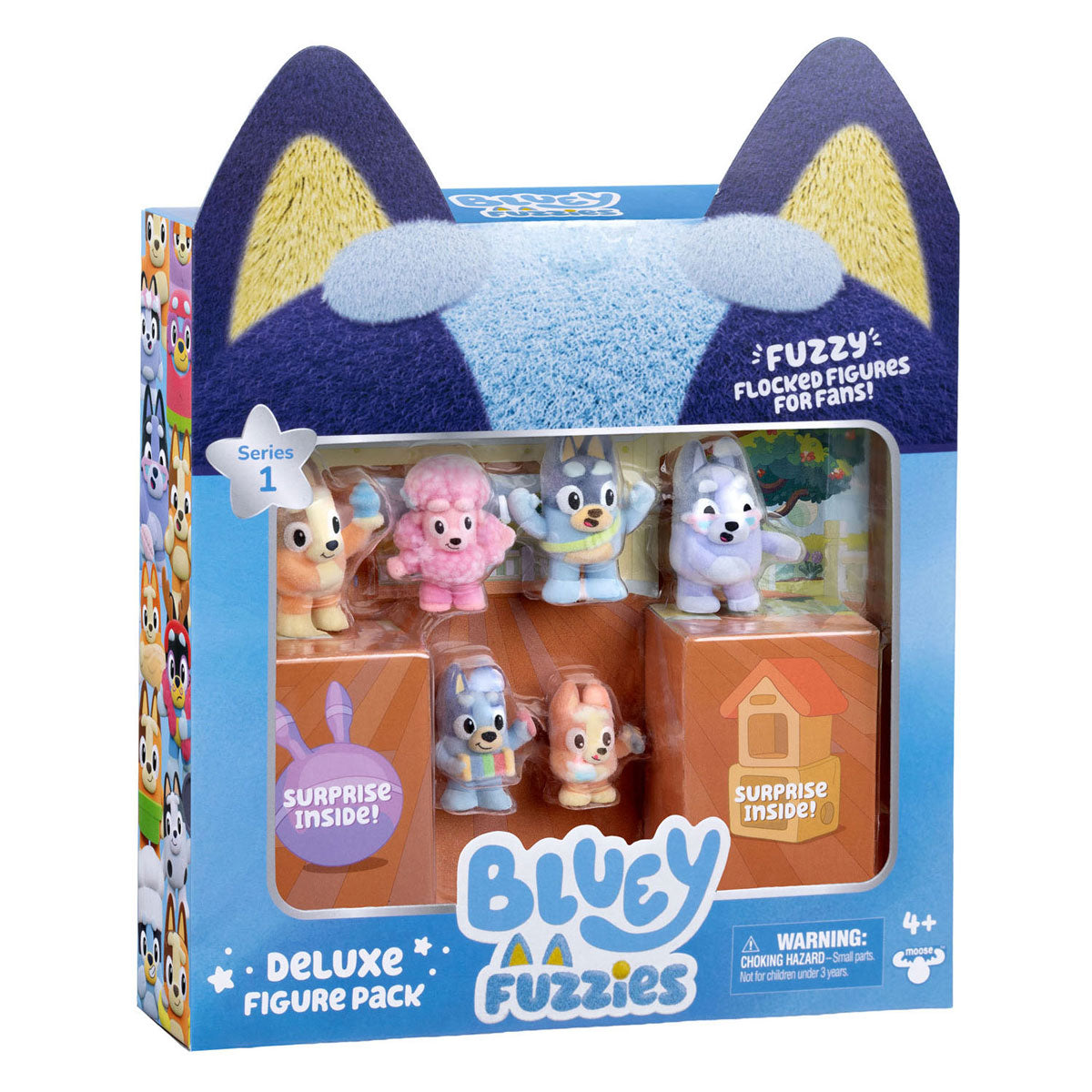 Spectron Bluey Mini Collectible Figures Deluxe