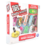 Spin master tech deck bendy vinger skateboards, 10-pack