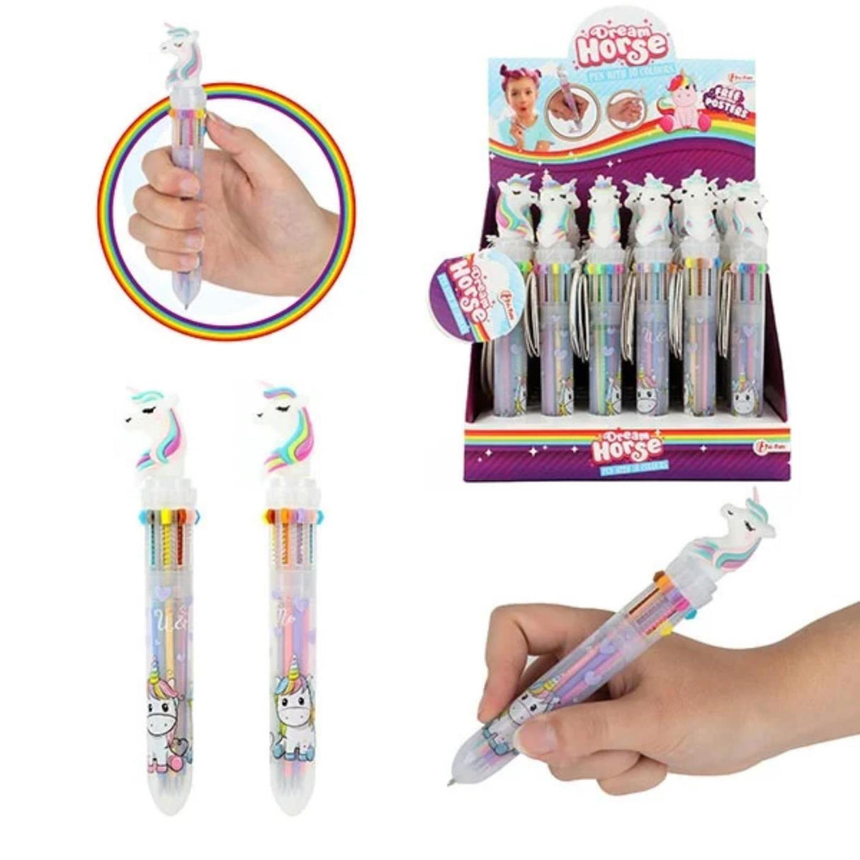 Toi-toys toi toys eenhoorn 10-kleurenpen