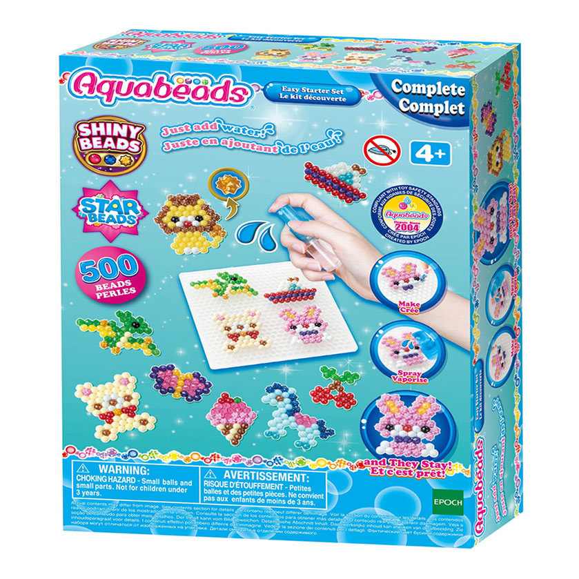 Brand unit aquabeads beads Basic craft set blue