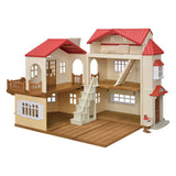 Epoch Sylvanian Families 5708 Great Poppenhuis avec salle de jeux secrète