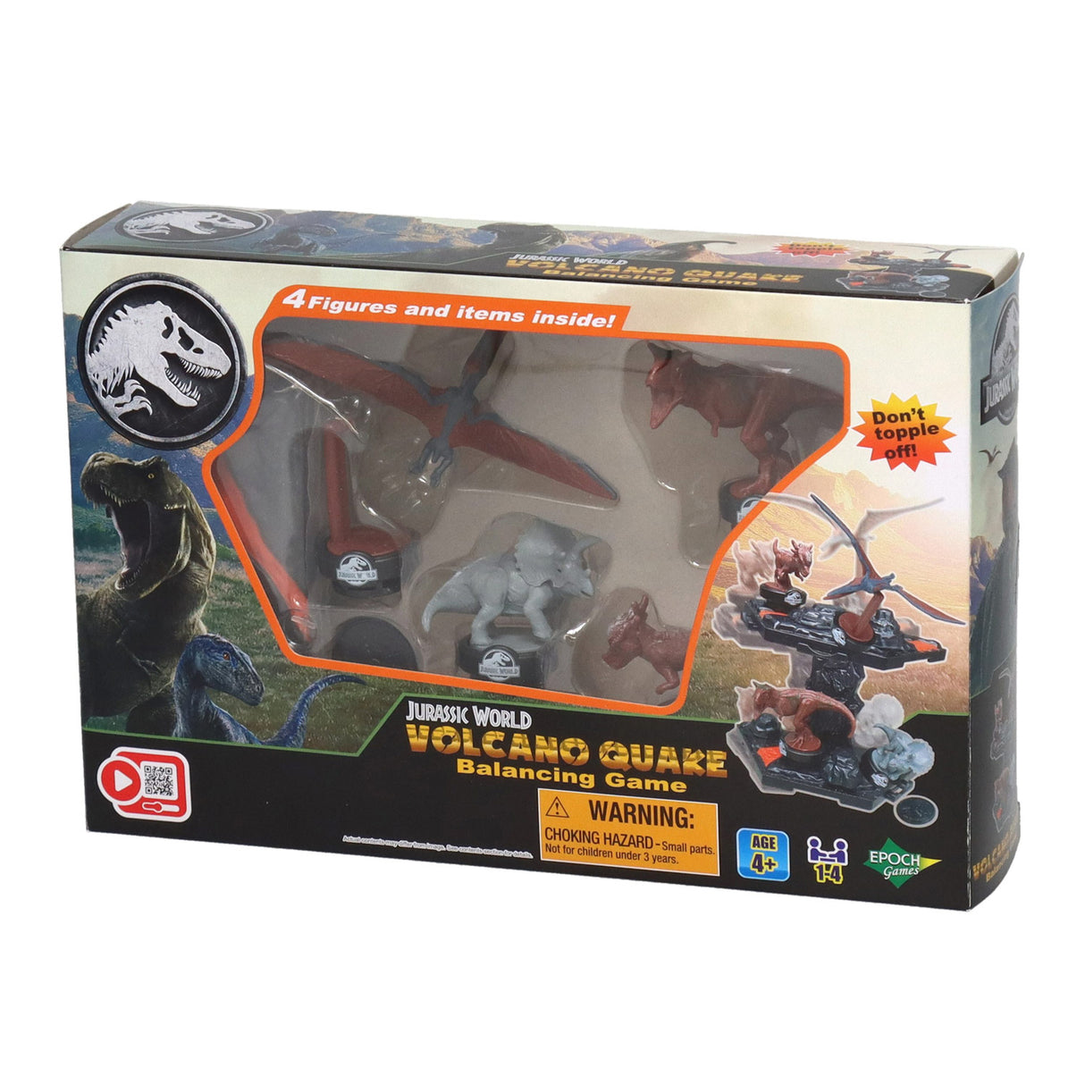Epoch jurassic world volcano quake balansspel