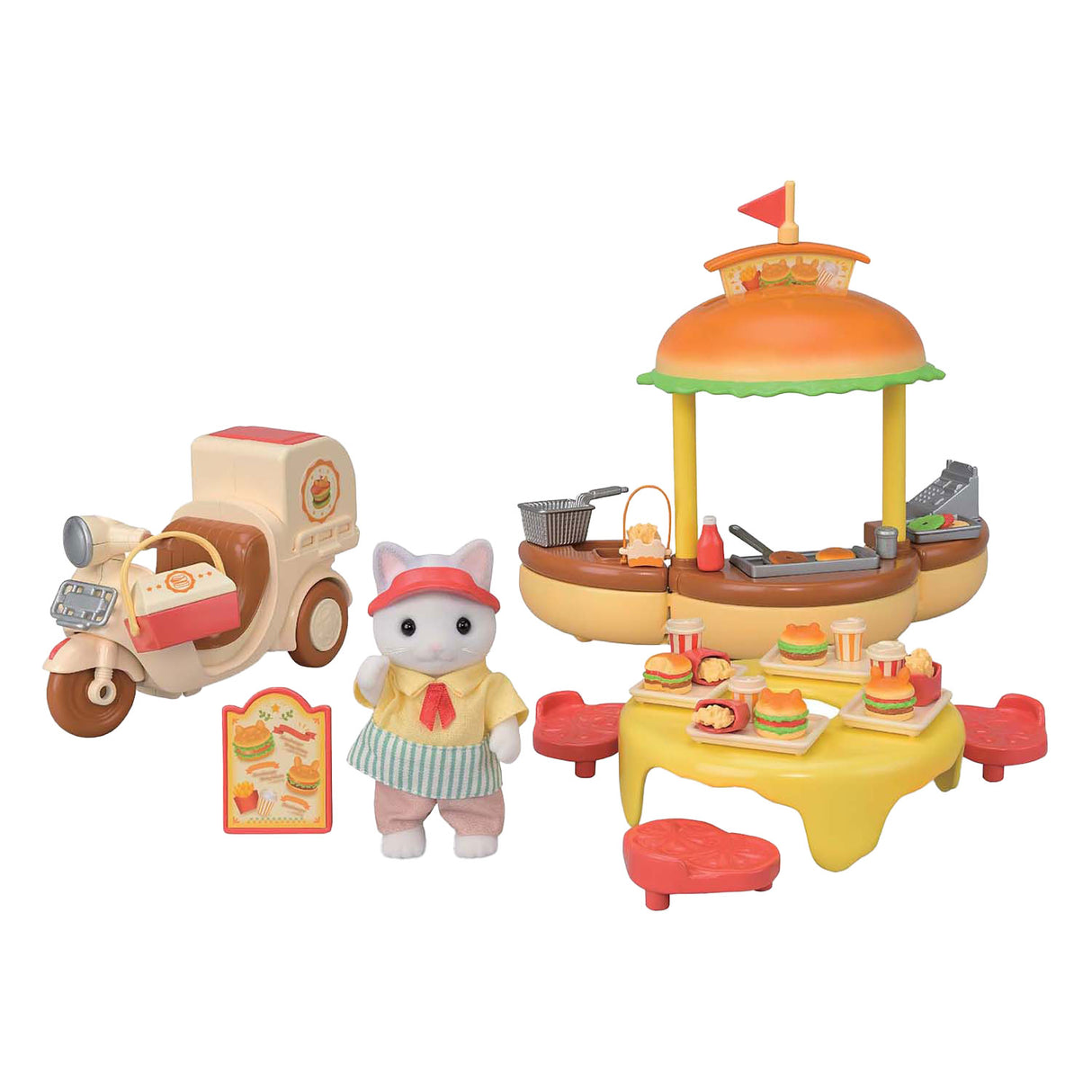 Sylvanian Famillen 5757 Hamburger Stand