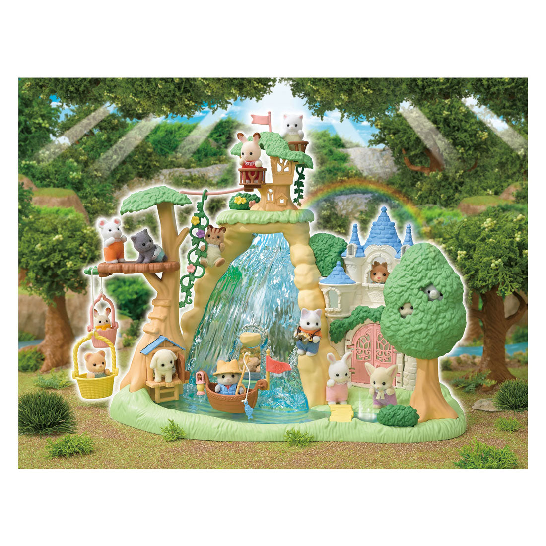 Sylvanian Family 5761 Secret Bos Waterval Set