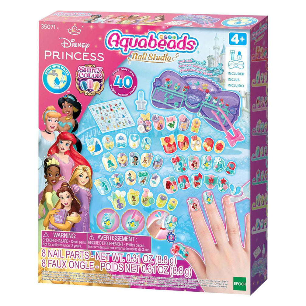 Aquabeads salon za nohte disney princesa